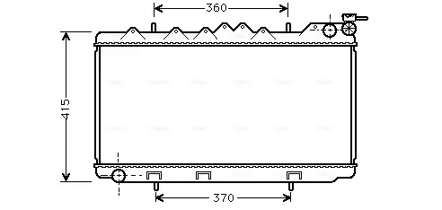 Теплообменник AVA COOLING DN2094 (фото 1)
