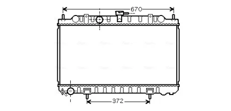 Теплообменник AVA COOLING DN2245