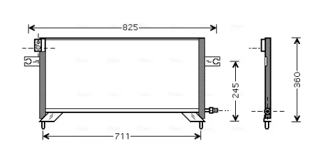 Конденсатор AVA COOLING DN5204