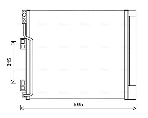 Радіатор кодиціонера CLEVER FIT AVA COOLING DN5355D