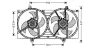 Вентилятор AVA COOLING DN7528 (фото 1)