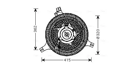 Вентилятор AVA COOLING DN7530 (фото 1)