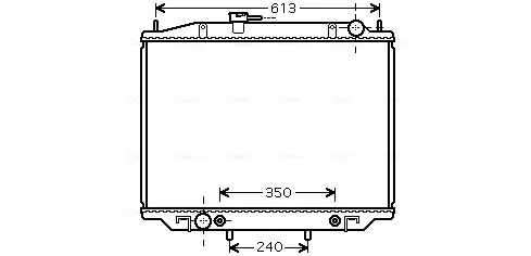 Теплообменник AVA COOLING DNA2262 (фото 1)