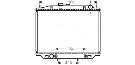 Теплообменник AVA COOLING DNA2262