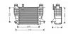 Интеркулер Renault Clio (06-), Modus (05-)/Nissan Note (04-), Juke (11-) 1.2i, 1 AVA COOLING DNA4356 (фото 1)