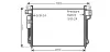 Радіатор охолодження NISSAN NAVARA / PATHFINDER 2005- (вир-во AVA) AVA COOLING DNA5299D (фото 1)