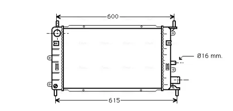 Теплообменник AVA COOLING FD2150