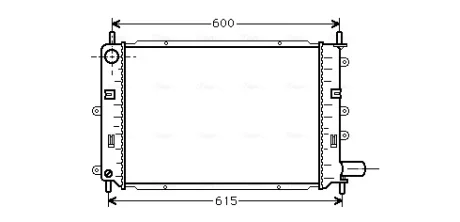 Теплообменник AVA COOLING FD2151