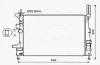 AVA Радіатор, система охолодження двигуна AVA COOLING FD2602 (фото 1)