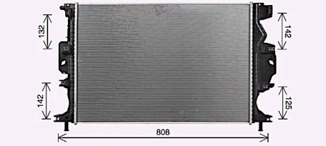 Автозапчасть AVA COOLING FD2689