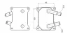 AVA FORD Оливний радіатор C-Max, Focus II, Galaxy, Mondeo IV 1.8TDCI 05- AVA COOLING FD3699 (фото 1)