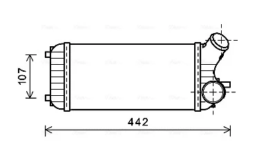 Теплообменник AVA COOLING FD4472