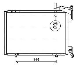 Конденсатор AVA COOLING FD5592 (фото 1)