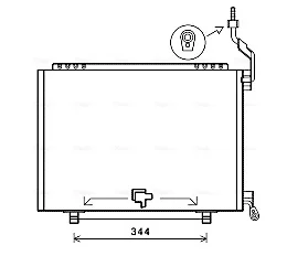 Конденсатор AVA COOLING FD5610