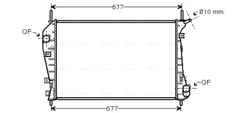Теплообменник AVA COOLING FDA2337