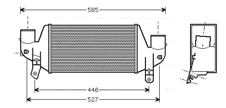 Теплообменник AVA COOLING FDA4313