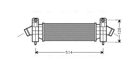 Теплообменник AVA COOLING FDA4341