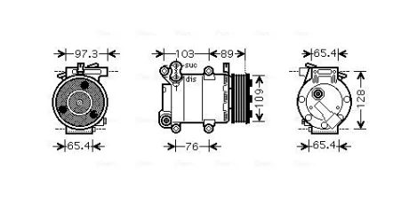 Компрессор AVA COOLING FDAK391