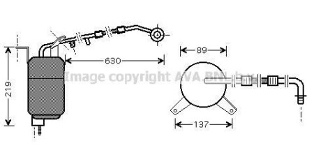 Осушитель кондиционера AVA AVA COOLING FDD111