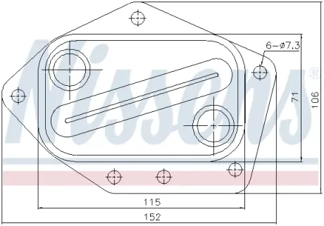 Охолоджувач оливи AVA COOLING FT3492