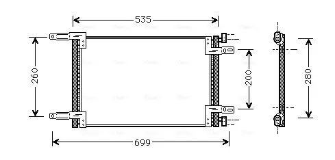 Конденсатор AVA COOLING FT5248 (фото 1)