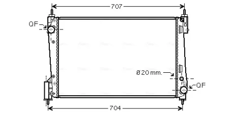 Теплообменник AVA COOLING FTA2311