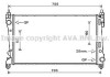 Радіатор охолодження FIAT DOBLO (AVA) AVA COOLING FTA2449 (фото 1)