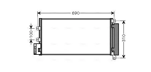Конденсатор AVA COOLING FTA5356D (фото 1)