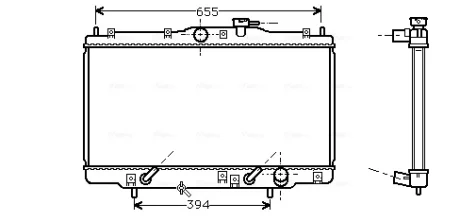 Теплообменник AVA COOLING HD2071