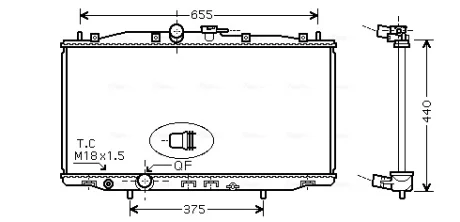Теплообменник AVA COOLING HD2170