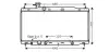 Радіатор охолодження CRV 2.4i MT/AT(вир-во AVA) AVA COOLING HD2269 (фото 1)