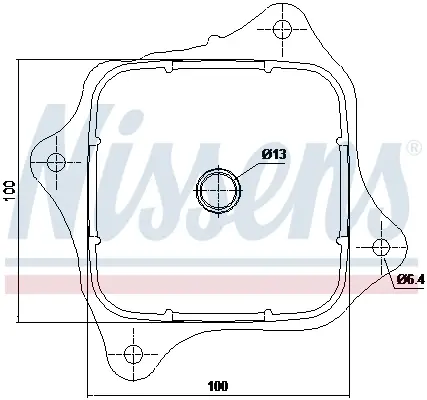 Охолоджувач оливи AVA COOLING HD3343 (фото 1)