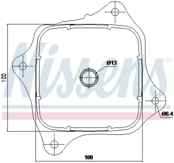 Охолоджувач оливи AVA COOLING HD3343