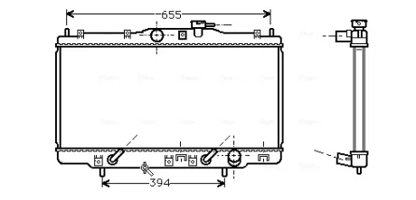 Теплообменник AVA COOLING HDA2119