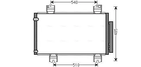 Конденсатор AVA COOLING HDA5236D (фото 1)