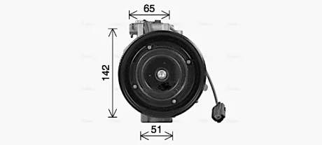 Автодеталь AVA COOLING HDAK322