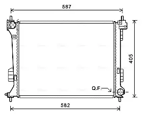 Теплообменник AVA COOLING HY2302 (фото 1)