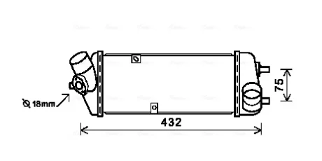 Теплообменник AVA COOLING HY4235