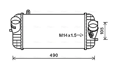 Теплообменник AVA COOLING HY4326