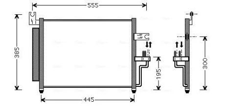 Конденсатор AVA COOLING HY5081D