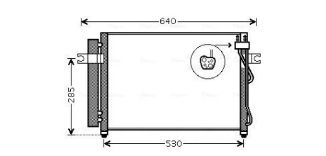 Конденсатор AVA COOLING HY5195D