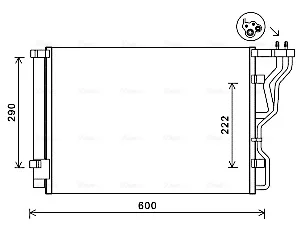Конденсатор AVA COOLING HY5299D