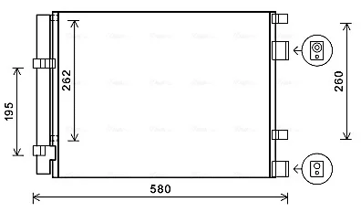 Конденсатор AVA COOLING HY5396D
