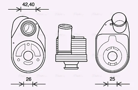 Теплообменник AVA COOLING IV3136