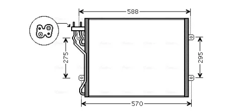 Конденсатор AVA COOLING JE5035