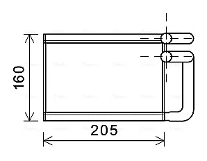 Теплообменник AVA COOLING KA6197