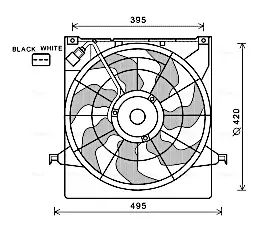 Вентилятор AVA COOLING KA7522 (фото 1)