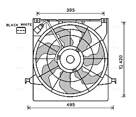 Вентилятор AVA COOLING KA7522