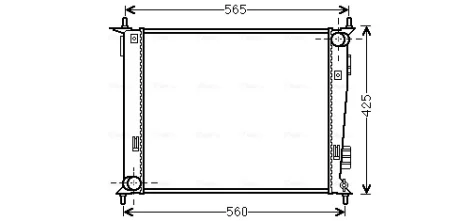 Теплообменник AVA COOLING KAA2143