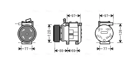 Компрессор AVA COOLING KAAK117